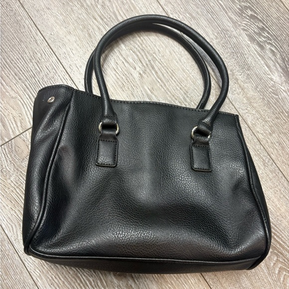Mossimo Elegant Black and Cream Handbag - Picture 4 of 9